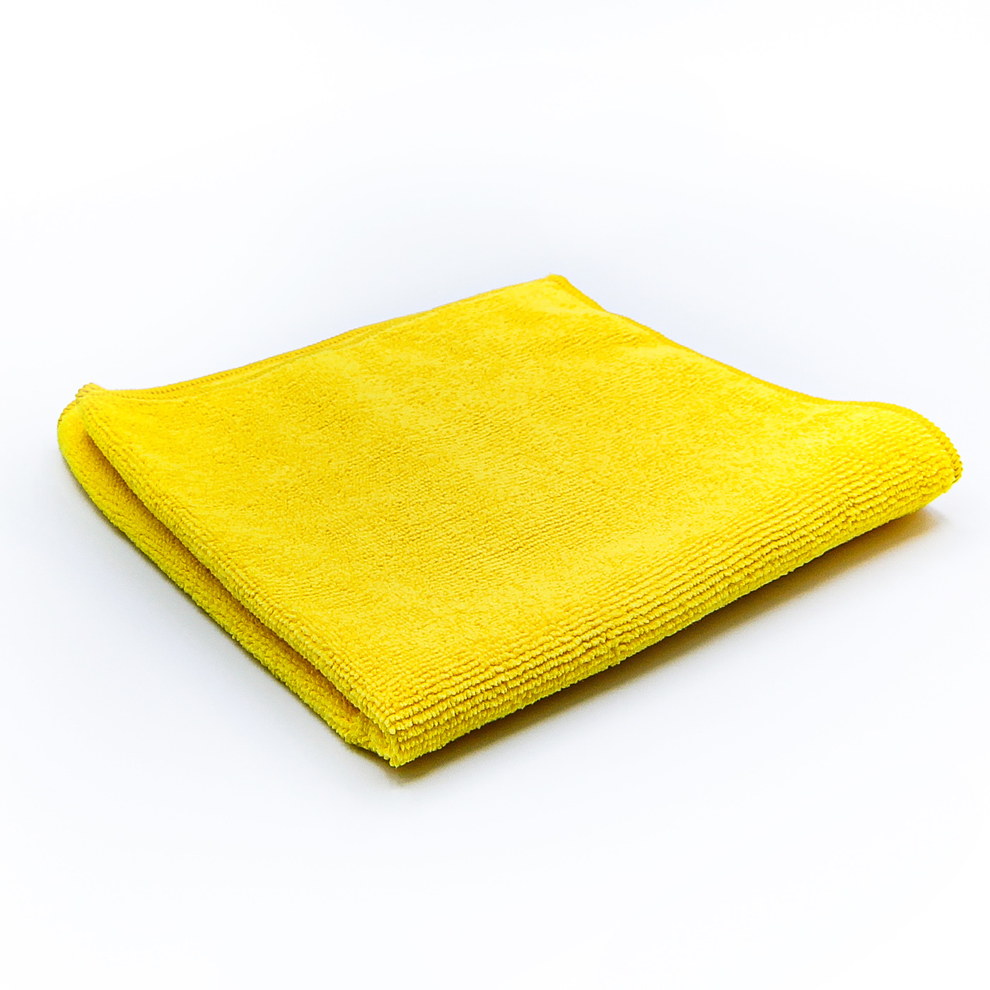 Lavette microfibre jaune tissée, entretien- nettoyage-qualité
